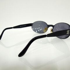 本物 CHANEL サングラス 06925 90405 ココマーク メガネ 眼鏡 ブラック系 ケース付き シャネル 札幌市 新道東店の画像