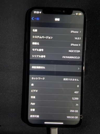 iPhoneX 256GB