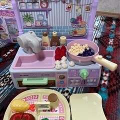 リカちゃんままごとキッチンの画像