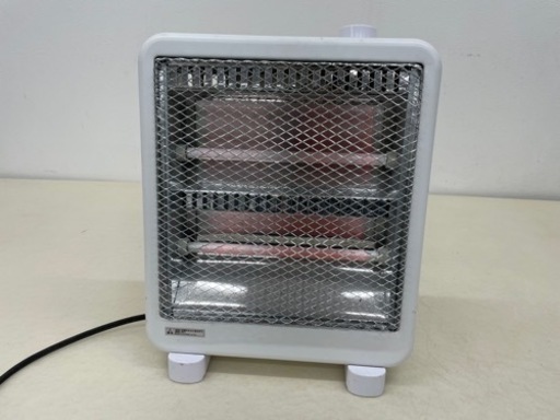 電気ストーブ PPIT-EH800-WH ホワイト 家庭用 400-800W 動作品