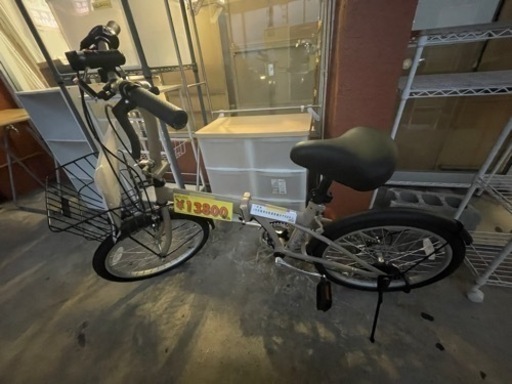 【CAPTAIN STAG】【折りたたみ自転車】クリーニング済み【管理番号:10312】