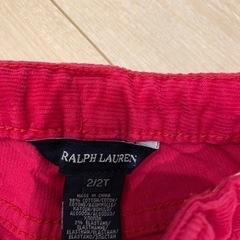ラルフローレン　ズボン　2/2Tの画像
