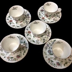 【決まりました】コーヒー、ティーカップ　5客の画像