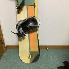 スノボーとカバーのセットの画像