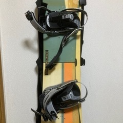 スノボーとカバーのセットの画像