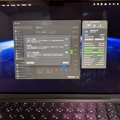 MacBookAir M2 8GB 256GB 13インチ　ミッドナイトの画像