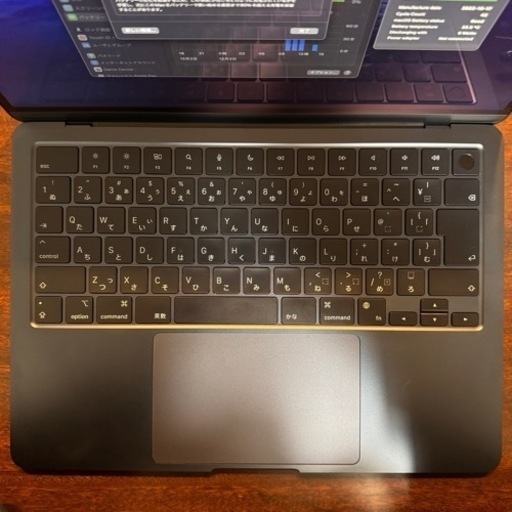 MacBookAir M2 8GB 256GB 13インチ　ミッドナイト