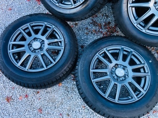 冬タイヤ 185/65R15 ブリヂストン製スタッドレス アルミ付4本組