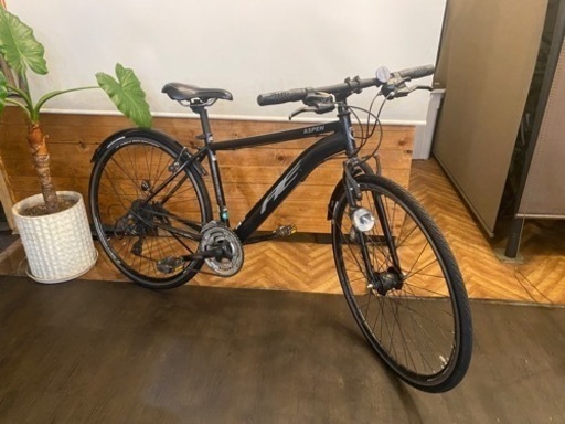 【LEDオートライト　クロスバイク】3x6速　700c