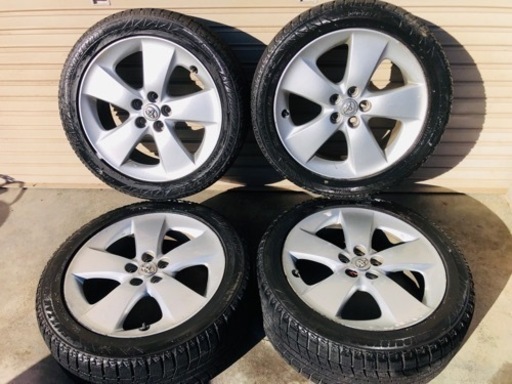 冬タイヤ 215/45R17 プリウス用アルミ付 ブリザック 4本組