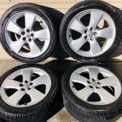 冬タイヤ 215/45R17 プリウス用アルミ付 ブリザック 4本組
