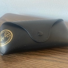RayBan レイバン メガネケース 革 コンパクト セミハード...