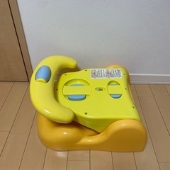 はじめてのお風呂からすぐ使えるバスチェア マット付き（イエロー）の画像