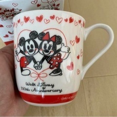 未使用　箱入り　ディズニー　マグカップの画像