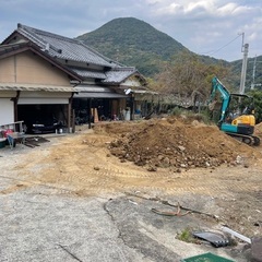 明日まで‼️土　岩　残土　あげます。　埋め立てやガーデニングなど、