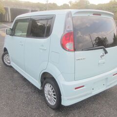 車検付モコ　塗装綺麗　内装綺麗　社外ナビ・テレビ付き　スマートキー　燃費良いNAの画像