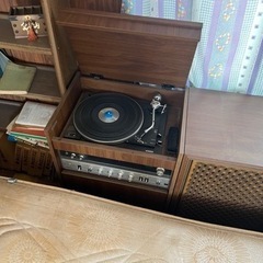 レコードプレイヤー【動作未確認】の画像