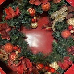 クリスマスグッズ⑩巨大クリスマスリース(もうすぐ終了)