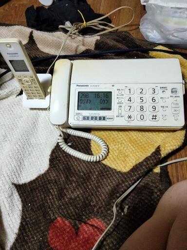 PanasonicFAX  KX-PZ200-W 子機付き