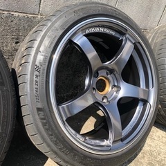 レヴォーグ　WRXなどに　YOKOHAMA TC-4 8.5j の画像