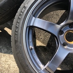 レヴォーグ　WRXなどに　YOKOHAMA TC-4 8.5j の画像