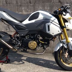 ホンダ　市販車グロム（JC75）　サーキット仕様