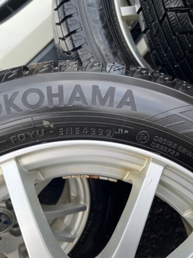 22年製　ヨコハマ　アイスガード175/65/R15 スタッドレス