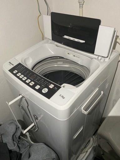 ハイセンス全自動電気洗濯機5.5kg