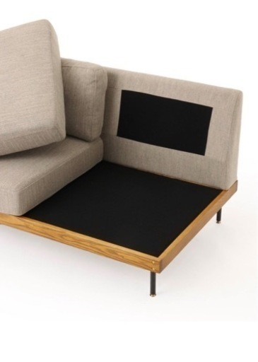 【中古美品】JOURNAL STANDARD FURNITURE 2人掛けソファ
