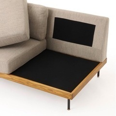 【中古美品】JOURNAL STANDARD FURNITURE 2人掛けソファの画像