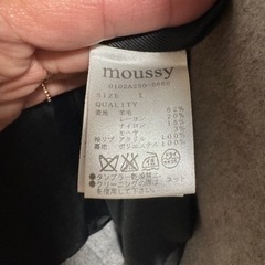 moussy コートの画像