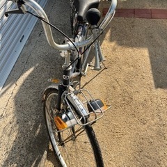 昭和レトロ自転車20インチジャンク品 昭和レトロ自転車防犯登録抹消済みWildTOP ジャンクインテリア