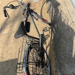 昭和レトロ　自転車　防犯登録抹消済み　WildTOP ジャンク　インテリアの画像
