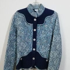 【used】【美品】カントリー調　キルティング　ジャケット アメ...