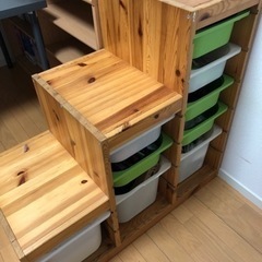 【取引終了】IKEA イケア　トロファスト　棚