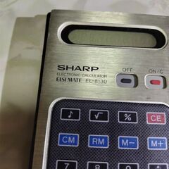 昭和レトロ　SHARP　エルシーメイト　EL-8130　1977年頃製　の画像
