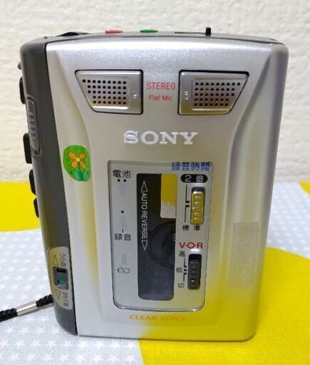 SONY TCS-60 カセットレコーダー箱付き