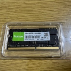 未使用 値下げ ノートPC用メモリ 16GB DDR4-2666