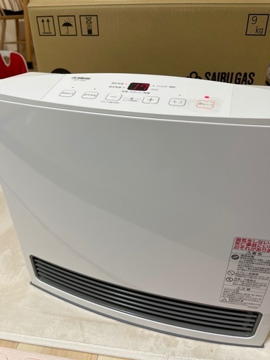 値下げ　SGF-408N ガスファンヒーター 西部ガス　ノーリツガスファンヒーター