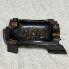 「値下げ」レトロ　銅製　灰皿