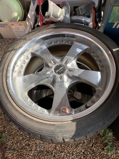 work 深リム 4本セット 18インチ ワーク ホイール