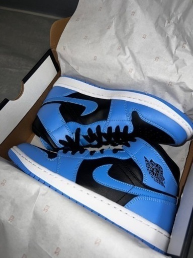 25cm ナイキ　ジョーダン1 ユニバシティーブルー
