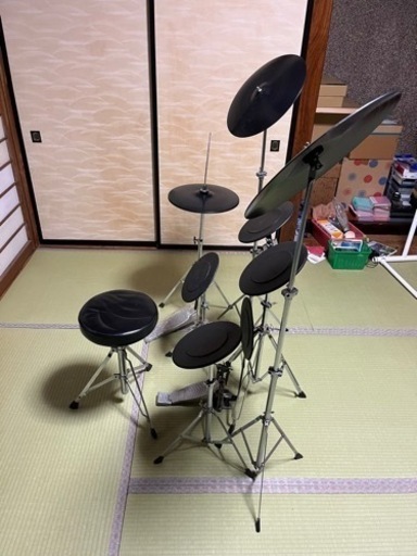【最終値下げ】練習用のトレーニング用ゴムパットドラムセット