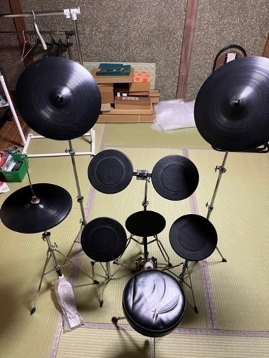【最終値下げ】練習用のトレーニング用ゴムパットドラムセット