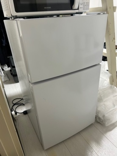 MAXZEN 冷蔵庫 白 87L JR087ML01WH