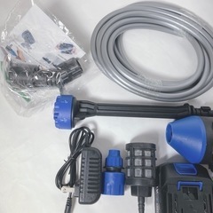 新品✨高圧洗浄機 コードレス 充電式　 ハンディウォッシャー バッテリー 2個の画像