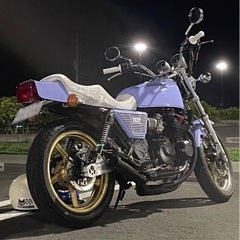 Kawasaki ゼファー400x fx仕様 エンジンgpz400f 紫パステル Kawasaki ゼファー400x fx仕様 エンジンgpz400f 紫パステル