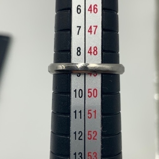 Pt900 プラチナ900 サファイヤリング　ダイヤモンドリング　4.9g 2.01ct 0.28ct