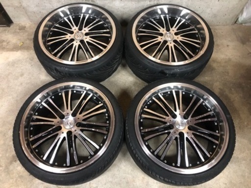 ANHELO Ai KLEITOS SINCE 1996 アネーロ クレイトス 19インチ 8.5J ＋45 9.5J ＋38 5穴 PCD114.3