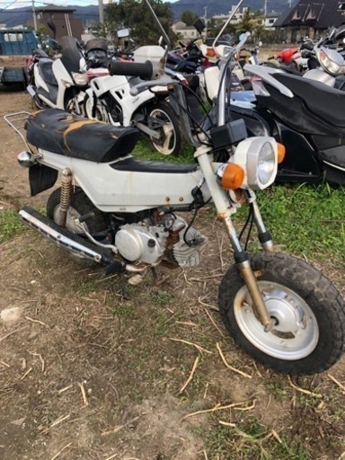 希少　ヤマハ　ボビー　書類付きレストアベース車